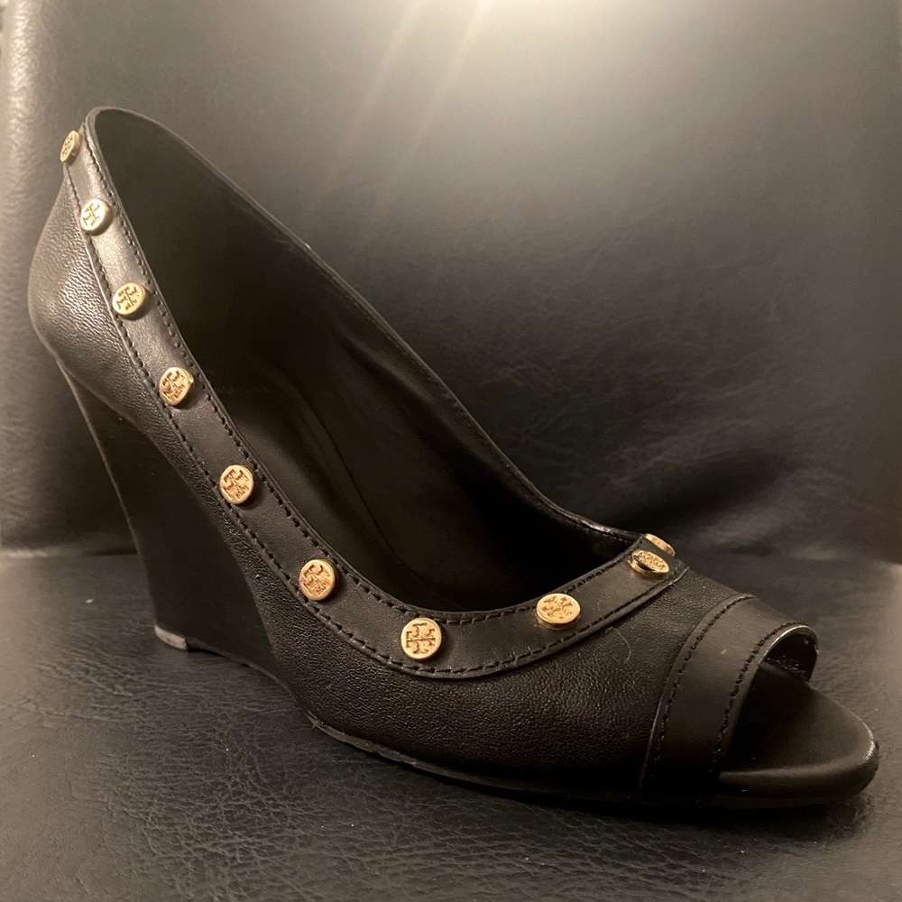 Tory Burch Open Toe Heels
